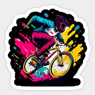 BMX BIKE LOVER Sticker